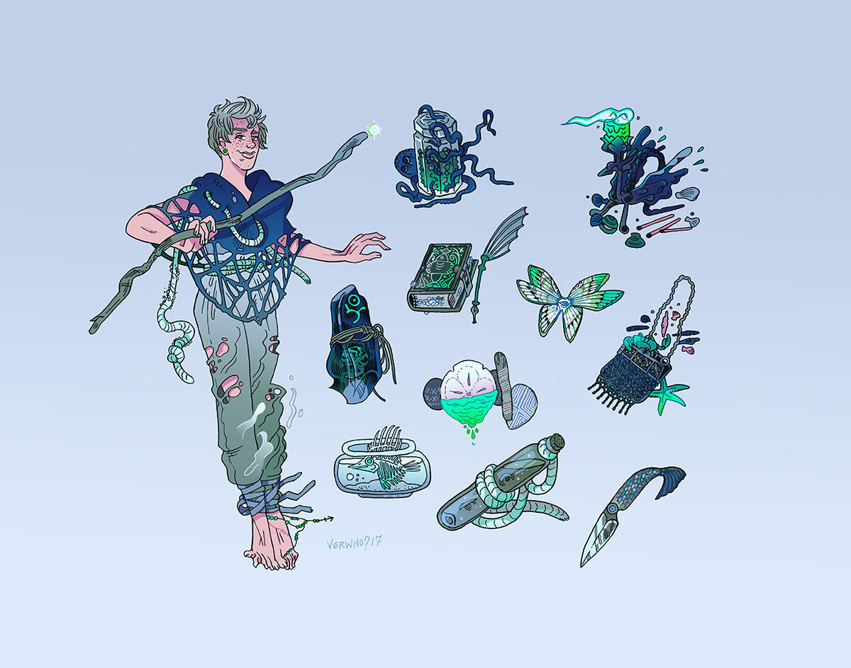 Sea Witch illustration