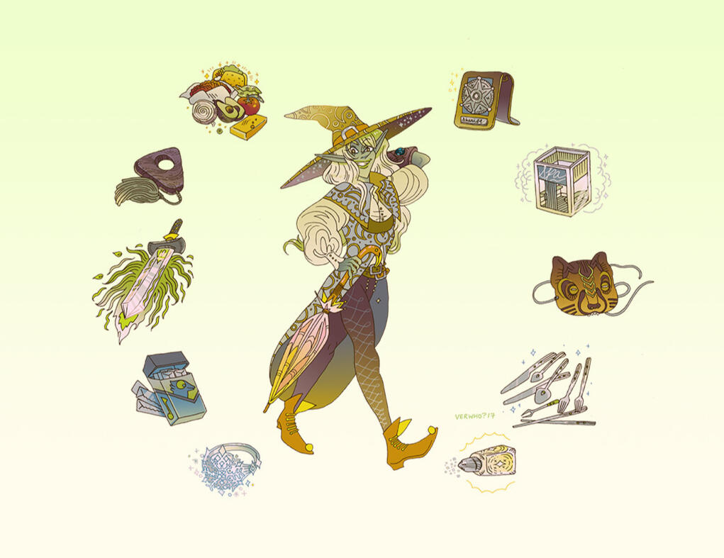 The Adventure Zone - Balance - Taako illustration